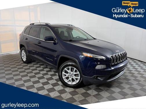True Blue Pearlcoat 2015 Jeep Cherokee Latitude