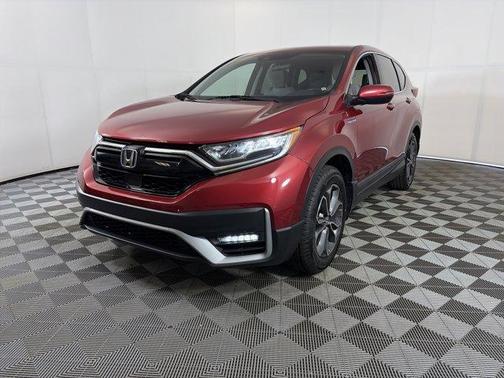 Red 2021 Honda CR-V Hybrid EX
