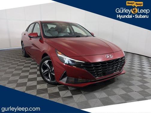 Scarlet Red Pearl 2023 Hyundai ELANTRA Limited