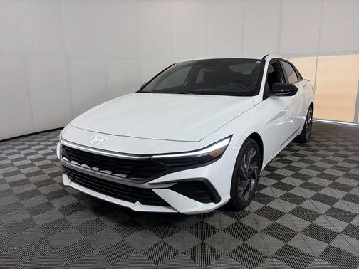 White 2025 Hyundai ELANTRA HEV SEL