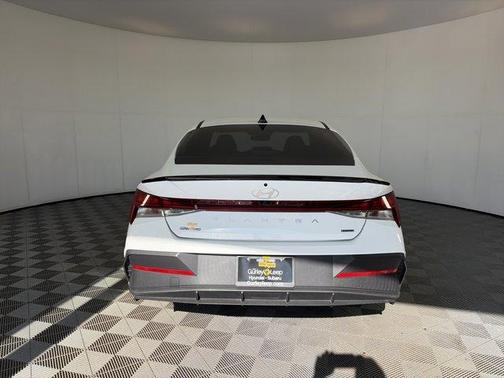 White 2025 Hyundai ELANTRA HEV SEL