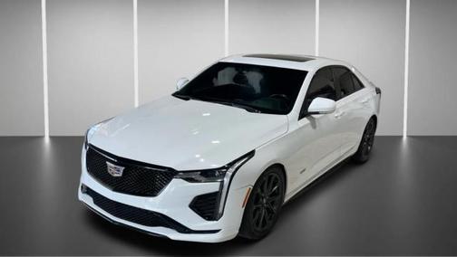 Summit White 2022 Cadillac CT4-V V-Series