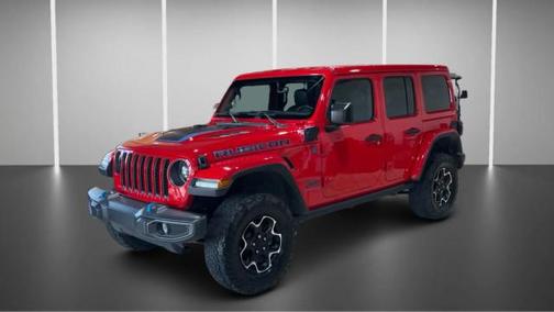 Firecracker Red Clearcoat 2023 Jeep Wrangler 4xe Rubicon