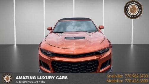 Vivid Orange Metallic 2023 Chevrolet Camaro LT1