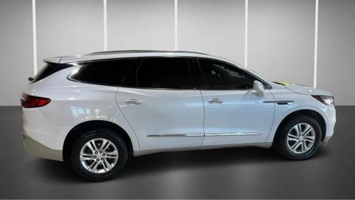 White Frost Tricoat 2019 Buick Enclave Essence