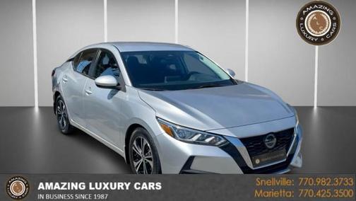 Brilliant Silver Metallic 2021 Nissan Sentra SV