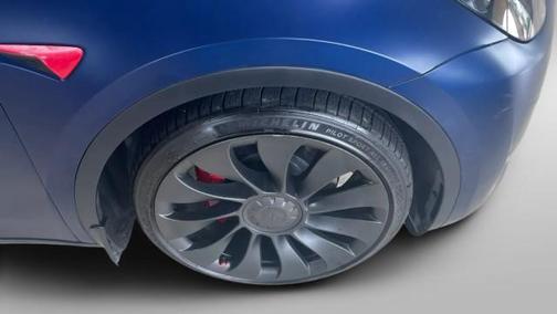 Deep Blue Metallic 2022 Tesla Model Y Performance