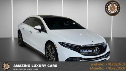 Polar White 2024 Mercedes-Benz EQS 450 4MATIC