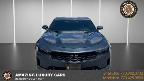 Shadow Gray Metallic 2021 Chevrolet Camaro 1LT