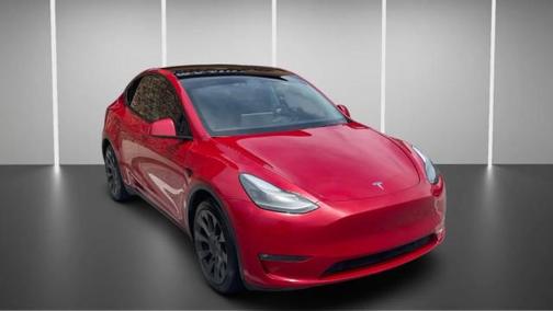 Red Multi-Coat 2022 Tesla Model Y Long Range