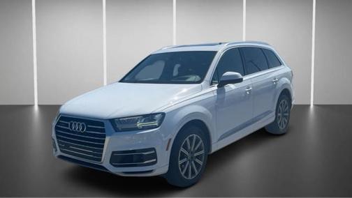 Glacier White Metallic 2018 Audi Q7 3.0T Prestige