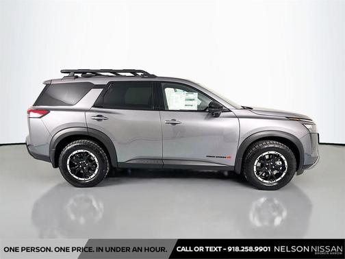 Gun Metallic 2026 Nissan Pathfinder Rock Creek