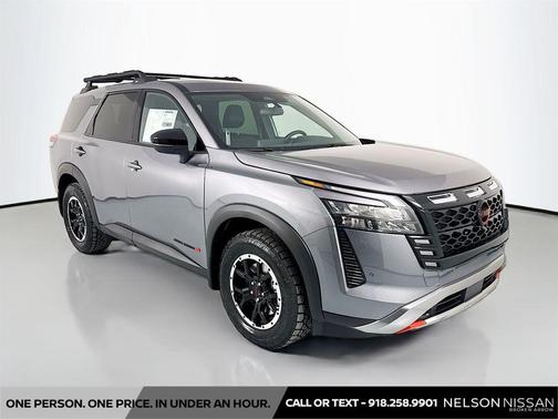 Gun Metallic 2026 Nissan Pathfinder Rock Creek