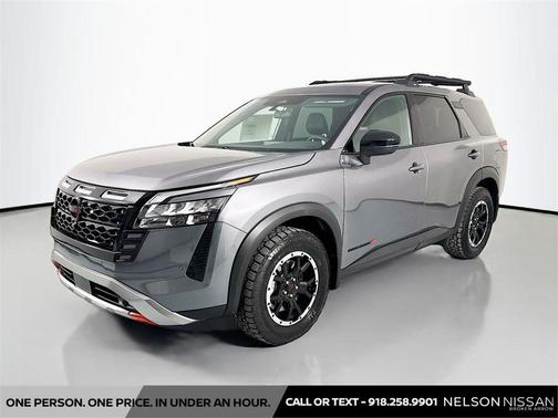 Gun Metallic 2026 Nissan Pathfinder Rock Creek