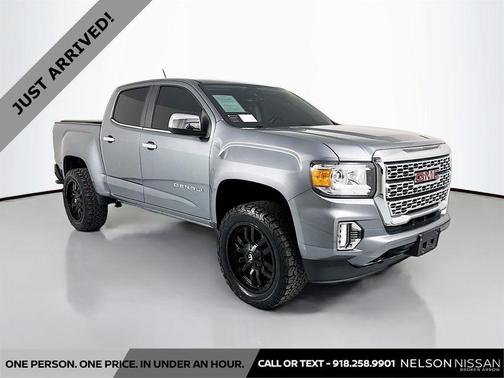 Satin Steel Metallic 2022 GMC Canyon Denali