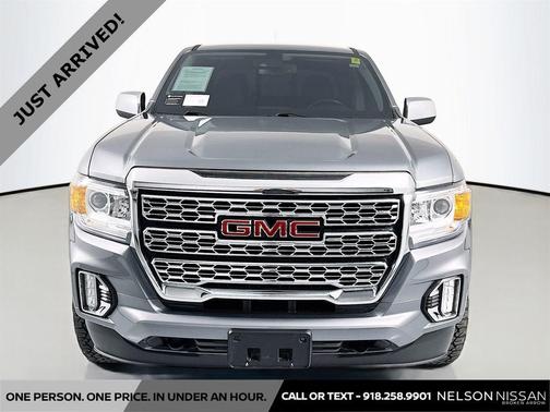 Satin Steel Metallic 2022 GMC Canyon Denali