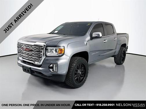 Satin Steel Metallic 2022 GMC Canyon Denali