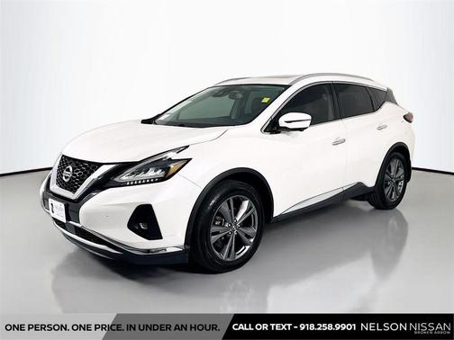 Pearl White Tricoat 2019 Nissan Murano Platinum