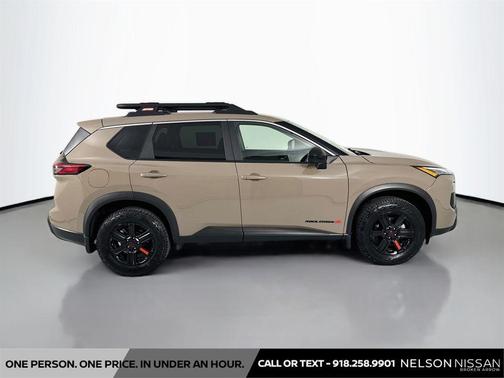 Baja Storm Metallic 2025 Nissan Rogue Rock Creek