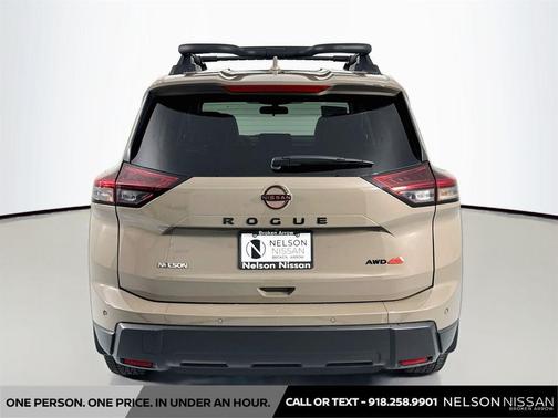 Baja Storm Metallic 2025 Nissan Rogue Rock Creek