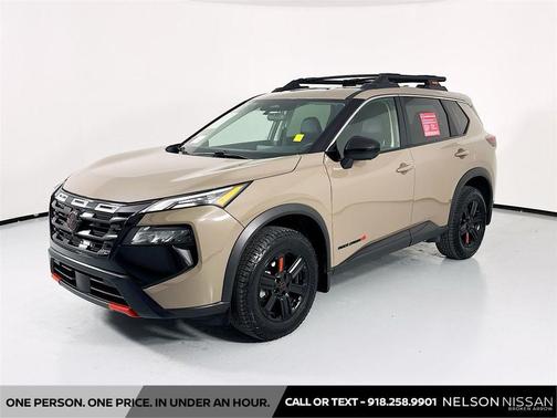 Baja Storm Metallic 2025 Nissan Rogue Rock Creek