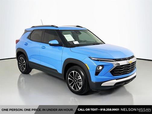Fountain Blue 2024 Chevrolet Trailblazer LT