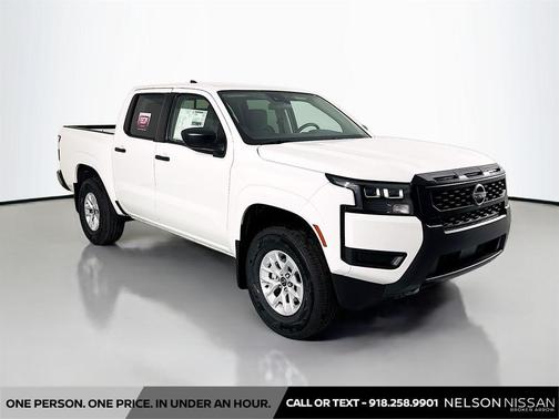 Glacier White 2026 Nissan Frontier S