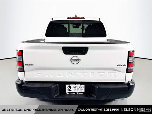 Glacier White 2026 Nissan Frontier S