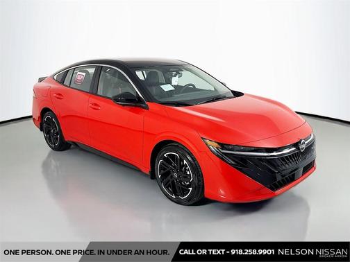 Energetic Ember/Super Black 2026 Nissan Sentra SR