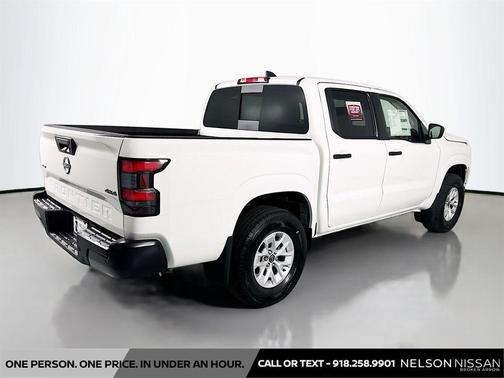 Glacier White 2026 Nissan Frontier S