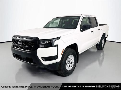Glacier White 2026 Nissan Frontier S