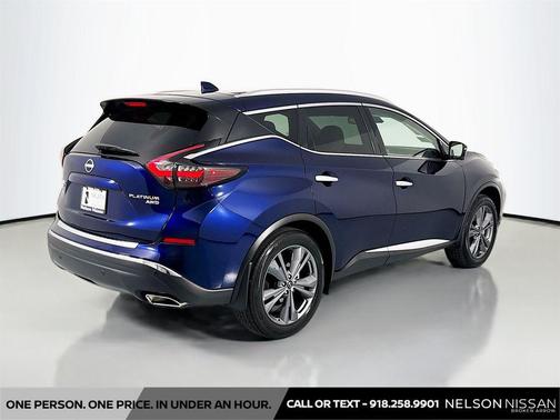 Deep Ocean Blue Pearl 2024 Nissan Murano Platinum Intelligent AWD