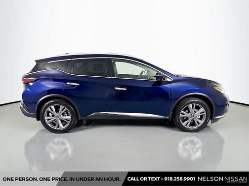Deep Ocean Blue Pearl 2024 Nissan Murano Platinum Intelligent AWD