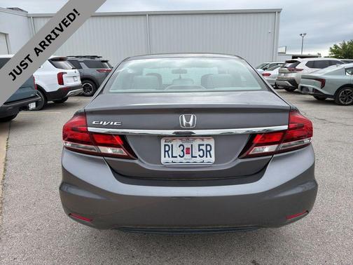 Gray 2015 Honda Civic LX
