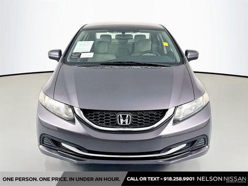 Gray 2015 Honda Civic LX