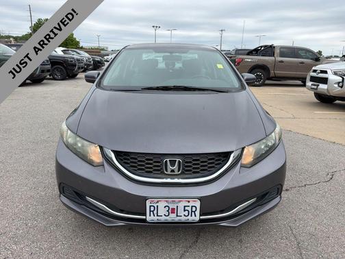 Gray 2015 Honda Civic LX