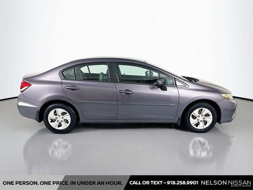Gray 2015 Honda Civic LX