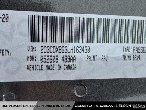 2020 Dodge Charger SXT