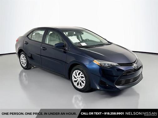 Galactic Aqua Mica 2019 Toyota Corolla LE