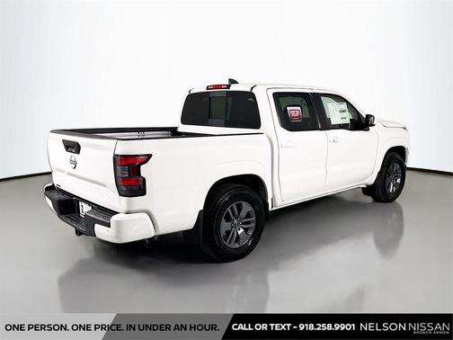 Glacier White 2026 Nissan Frontier SV