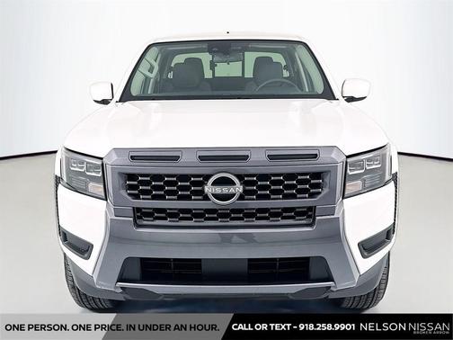Glacier White 2026 Nissan Frontier SV