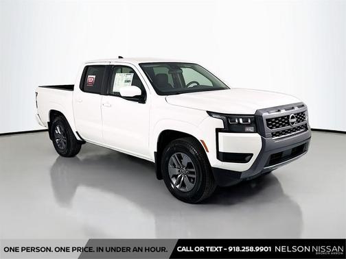 Glacier White 2026 Nissan Frontier SV