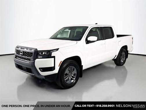 Glacier White 2026 Nissan Frontier SV