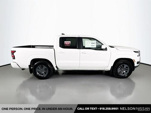 Glacier White 2026 Nissan Frontier SV