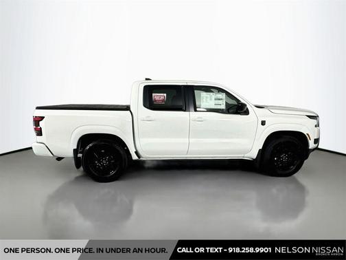 Glacier White 2026 Nissan Frontier SV