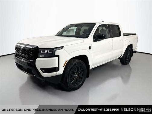 Glacier White 2026 Nissan Frontier SV