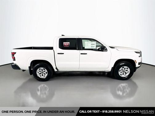 Glacier White 2026 Nissan Frontier S