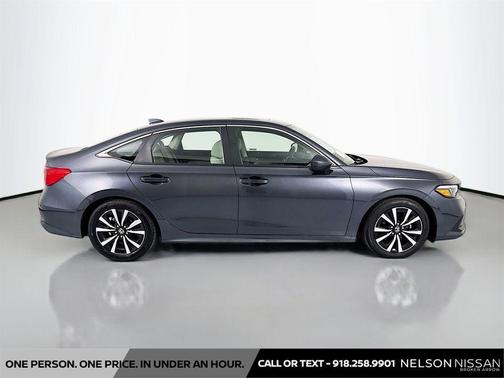 Gray 2023 Honda Civic EX