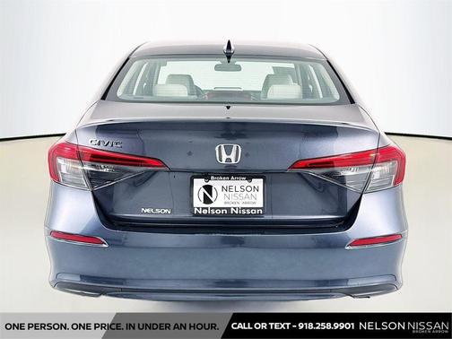Gray 2023 Honda Civic EX