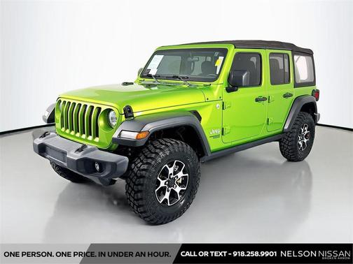 Mojito! Clearcoat 2018 Jeep Wrangler Unlimited Sport